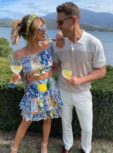 Georgia Love husband, Lee Elliot